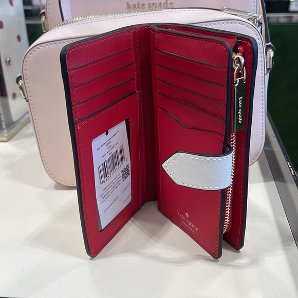 kate spade Bags Kate Spade New York Staci Dottie Ladybug Cream